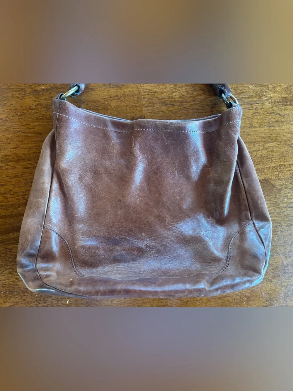 Frye Melissa Hobo Leather Bag